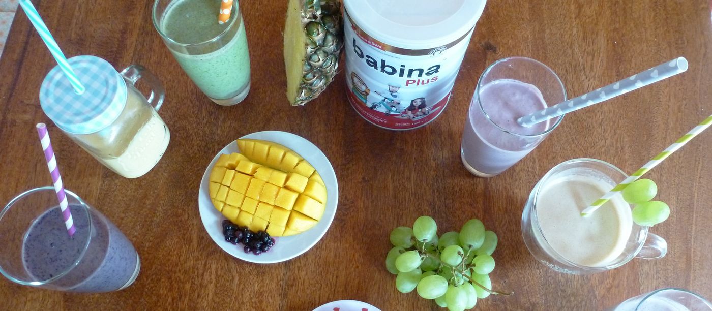 Discover our delicious smoothies and ice cream recipes with babina Plus.